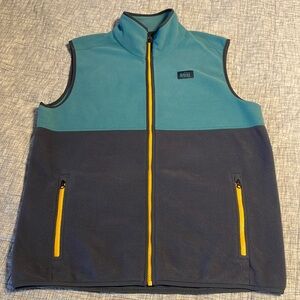 REI zip up fleece vest